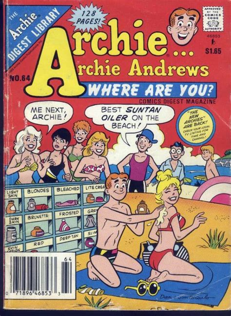 Archiearchie Andrews Where Are You Digest Magazine 64 Issue