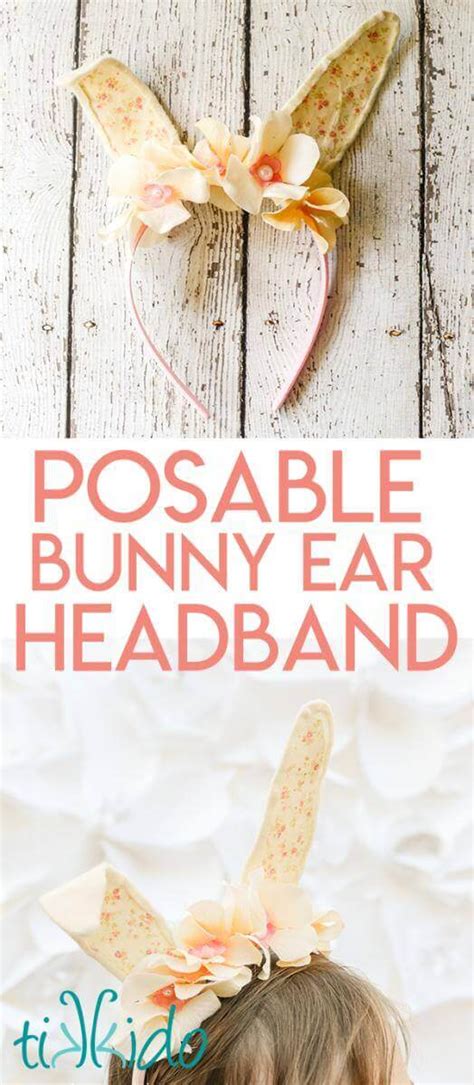 Easy Bunny Ears Headband For Easter