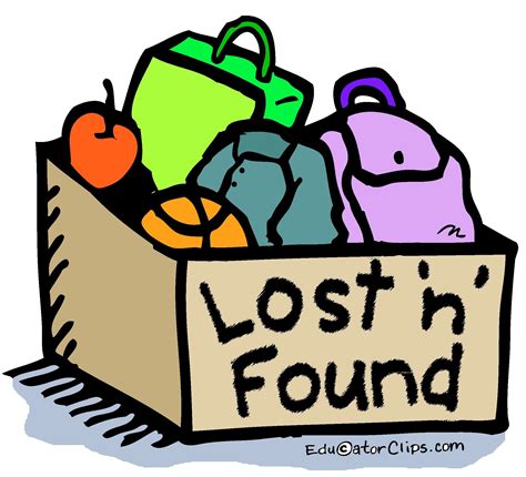 Lost And Found Box In 2023 Lost And Found Free Clip Art Clip Art