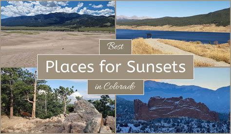11 Best Places For Sunsets In Colorado Coloradospotter