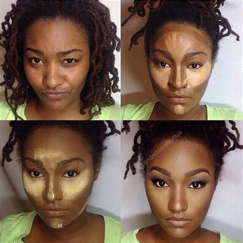 Pin By Freyja Harris On Make Up African American Makeup Dark Skin