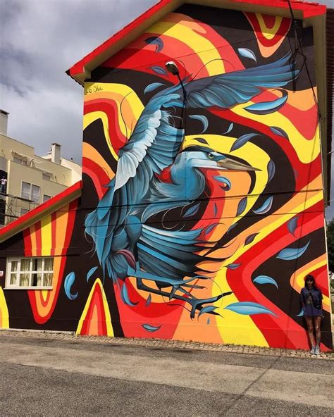 Murales Que Cobran Vida Por Fio Silva Arte Urbano Graffiti Murales