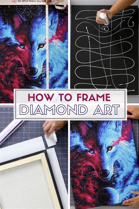 How To Frame Diamond Art In 4 Easy Steps The Crafty Blog Stalker