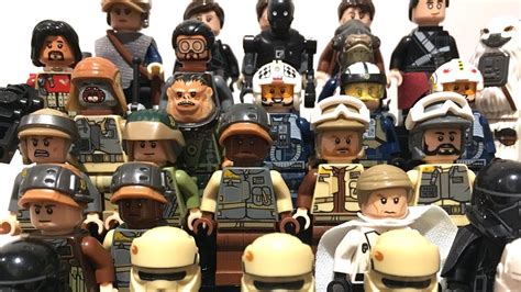 Minifigs Every Lego Star Wars Rogue One Minifigure Ever Made Youtube