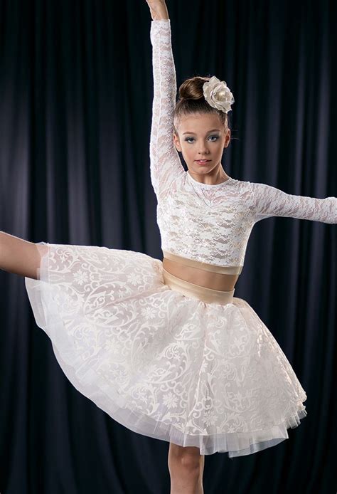Weissman™ Sequin Lace Crop Top And Ballerina Skirt Dance Dresses Lyrical Dress Costumes