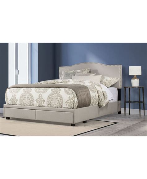 Hillsdale Kiley Upholstered Storage Bed Queen Macys