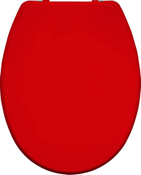 Atlantic Spa Red Toilet Seat With Ultra Fix Fixings