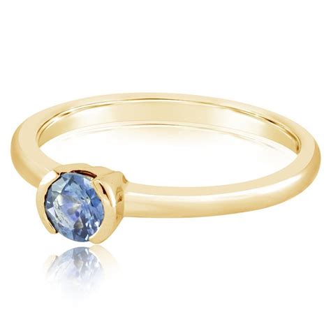 14k Yellow Gold Aquamarine Ring Keinhenz Jewelers