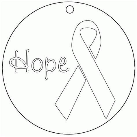 Free Printable Cancer Ribbon Coloring Pages Download Free Printable