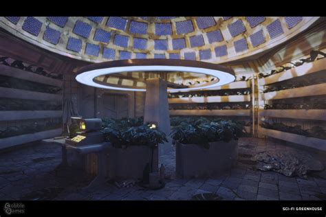Sci Fi Greenhouse Hdrp Urp Built In 3d Sci Fi Unity Asset Store