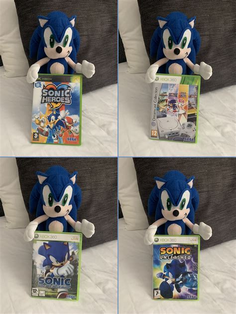 Sonic With Games By Unsc Spartan112 On Deviantart