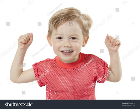 Boy Showing His Muscles Wearing Mesh 스톡 사진 29448154 Shutterstock
