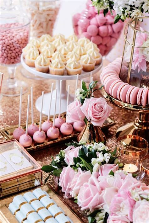 Kara S Party Ideas Copper Pink Gold Princess Party Kara S Party Ideas