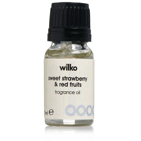 Wilko Strawberry And Red Fruits Refresher Oil 10ml Wilko