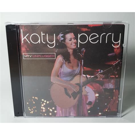 Cddvd Katy Perry Mtv Unplugged Shopee Brasil