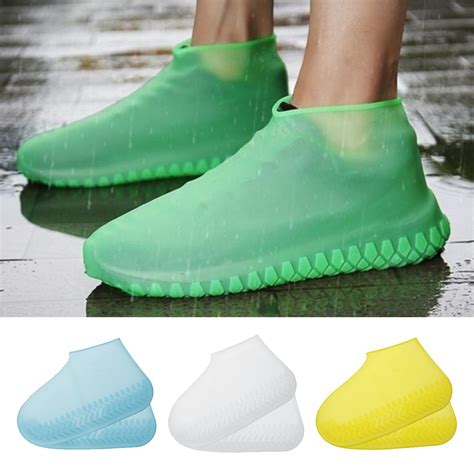 Luminous Waterproof Shoe Covers Silicone Non Slip Overshoes Shoes