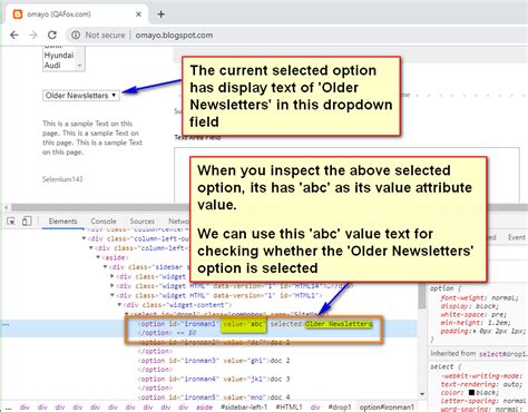 New Selenium Ide Using Assert Selected Value Command For Checking The Selected Dropdown