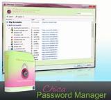 Photos of Password Manager Notebook