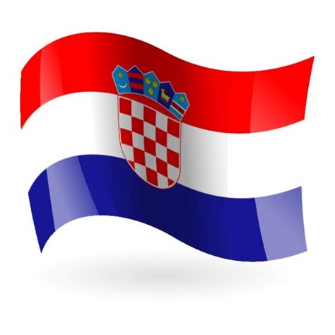 Su costa es una de las más bonitas del mundo. Bandera de Croacia - Banderalia.es