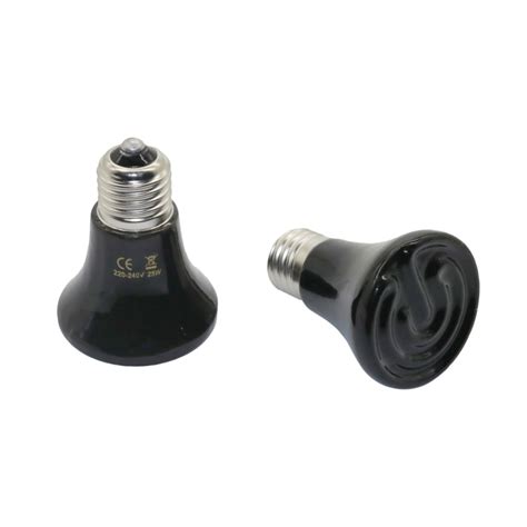 Pet Heating Light E27 25w~100w Small Conical Ceramic Emitter Heat Bulb