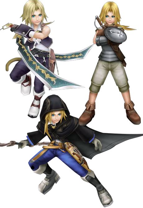 As final fantasy ix 's protagonist, he serves as the main confidant for a lot of other characters in the game. Dissidia: The Deadliest Fantasy: Zidane Tribal