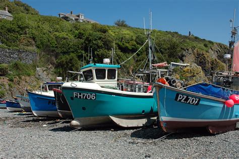 Cadgwith Fishing Boats Cornwall Guide