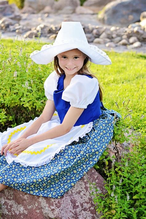 Cute Little Dutch Girl Costume Dress And Hat Netherlands Etsy