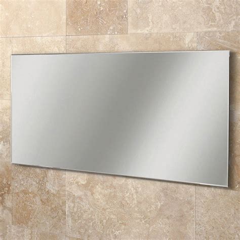 Hib Willow Rectangular Mirror With Bevelled Edges Low Prices