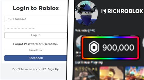 Free Rich Roblox Accounts With Robux Youtube