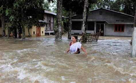 65000 People Affected From Floods In Assam