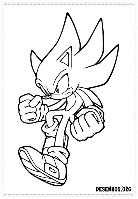 Aprender Sobre Imagem Desenhos Sonic Para Colorir Br Thptnganamst Hot
