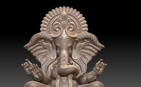 Majestic Ganesha 3d Model 3d Printable Cgtrader