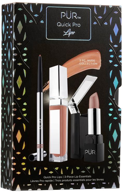 PÜr Cosmetics Quick Pro Lip Kit Nude