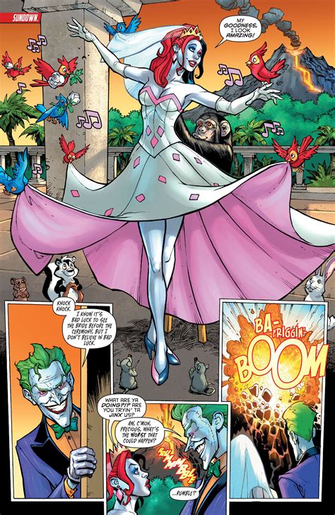 Harley In Her Wedding Dress Der Joker Harley Quinn Comic Joker And