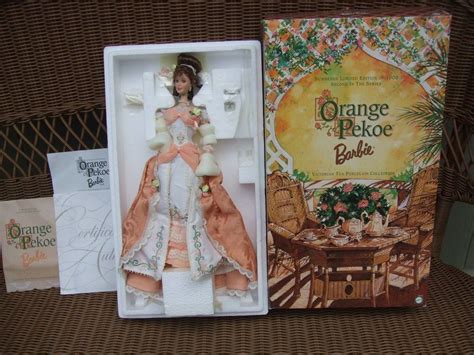 Orange Pekoe Barbie Victorian Tea Porcelain Collection Limited Edition