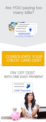 I am not a financial advisor. How can I consolidate my credit card debt into a loan?