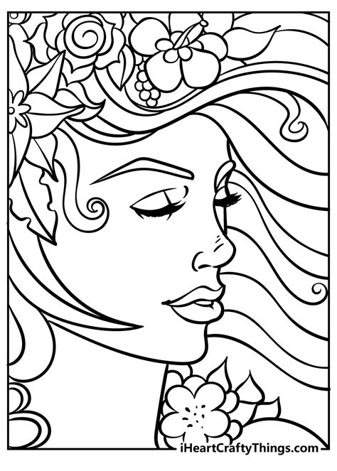 Cartoon Colouring Pages For Adults