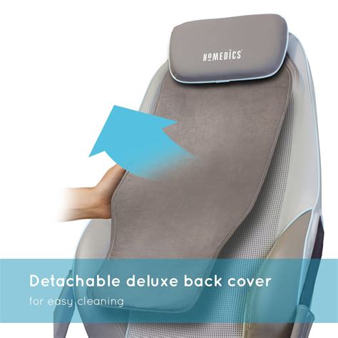 Homedics Shiatsu Max Back And Shoulder Massager Deluxe Massage Chair