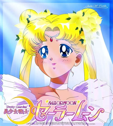 Tsukino Usagi S Wedding By Jackowcastillo Deviantart Com On Deviantart Sailor Moon Art
