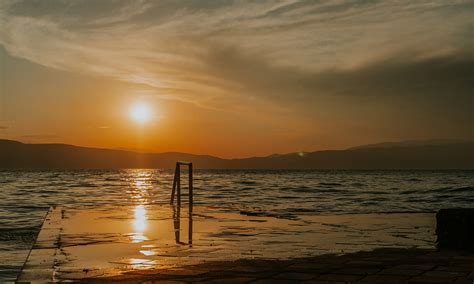 Sunset At Lake Ohrid On Behance