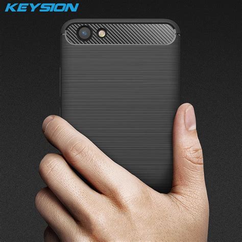 Aliexpress Com Buy Keysion Phone Case Forbbk Vivo Y Carbon Fiber Soft Tpu Silicone Brushed