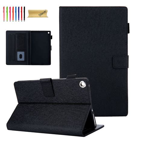 Kindle Fire Hd 8 Case Dteck Pu Leather Magnetic Flip Folio Stand Case
