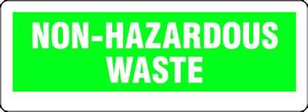 Non Hazardous Waste Label Requirements Labels Design Ideas