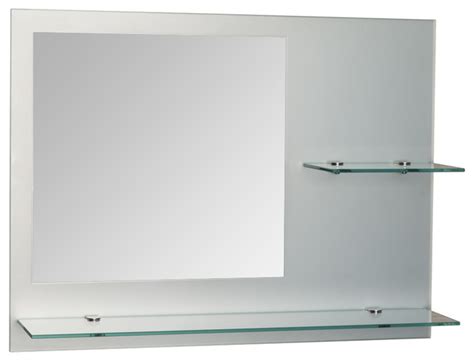 This backlit dimmable mirror, made with the finest quality components, adds brilliance and style to any bathroom decor. Samara 24 x 18" Frameless Bathroom Mirror - Contemporary ...