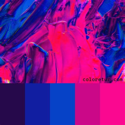 Neon Color Palette Aesthetic Get Some Color Inspiration With Color Hunt S Neon Palettes