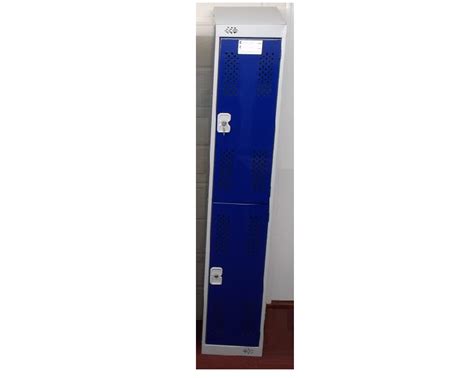 New Seconds 2 Tier Sloping Top Locker Blandford Office Furniture