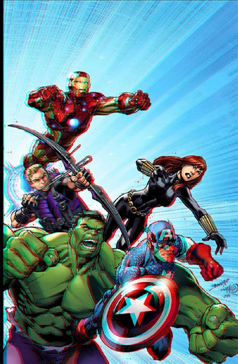 Avengers Assemble 3d Anaglyph By Xmancyclops On Deviantart