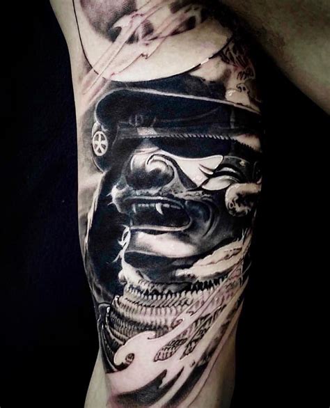👉asianinkandart 👈 On Instagram “samurai Tattoo Done By Artist 🔥