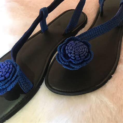 crochet womens sandals jamaican handmade leather sandals etsy