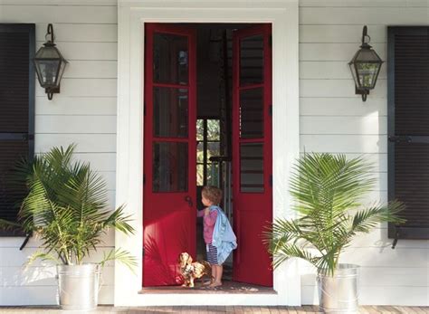 Benjamin Moores Aura® Grand Entrance® Painted Front Doors Door